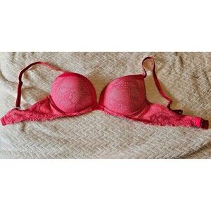 Victoria’s Secret Bio Fit Push-Up Bra Pink size 34C